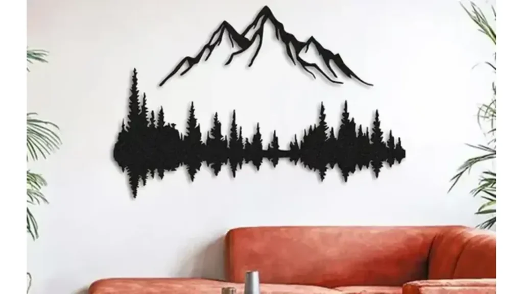 Black Metal Wall Art