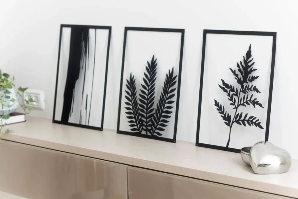 Magic of Black Metal Wall Art