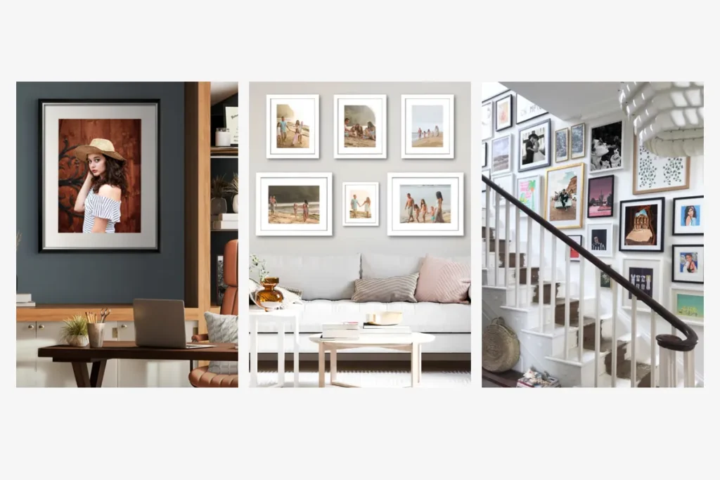 Gallery Wall art Setup