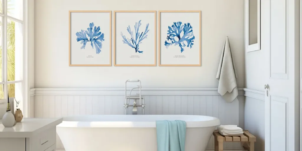 Framed Art for Bathroom Walls