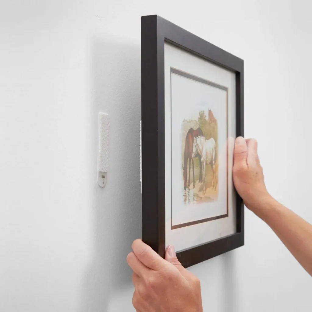 How to Hang Frames Without Nails