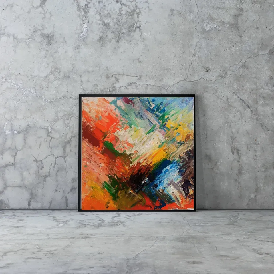 Abstract Wall Art Is Perfect for Modern Homes