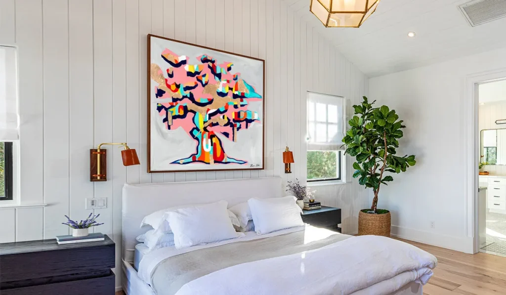 Abstract Wall Art for Bedroom