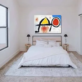 Abstract Wall Art for Bedroom