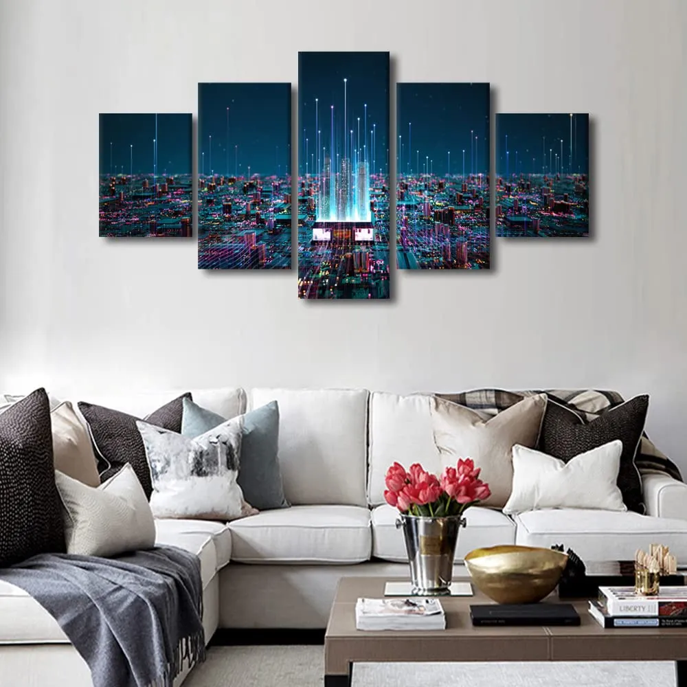 Multi Panel Canvas Wall Art Design