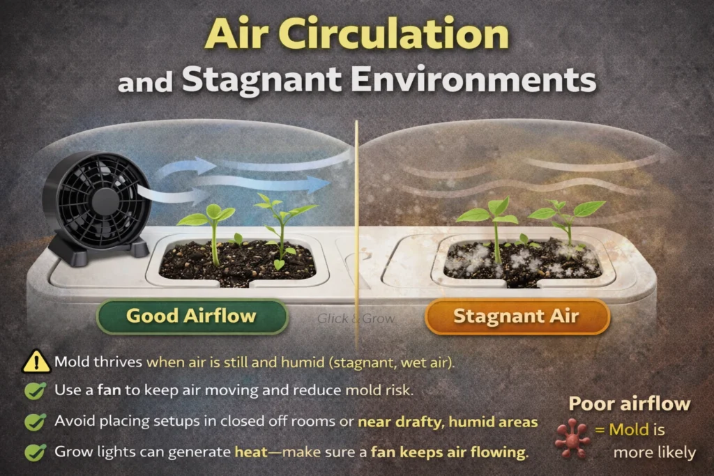 Air Circulation and Stagnant Environments