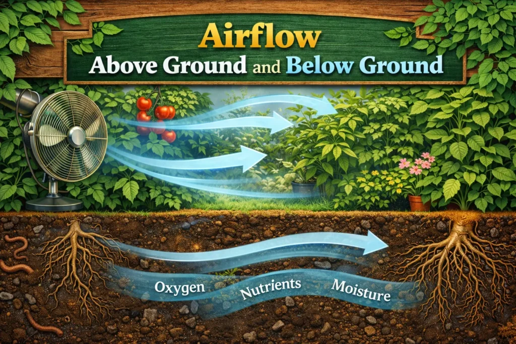 Airflow Above Ground and Below Ground
