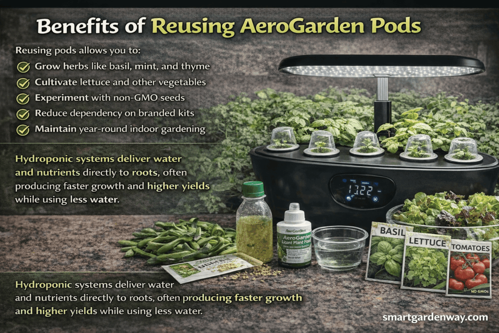 Benefits of Reusing AeroGarden Pods