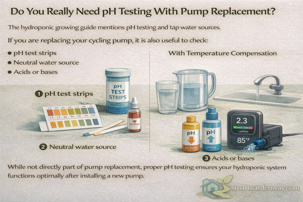 Do You Really Need pH Testing With Pump Replacement?