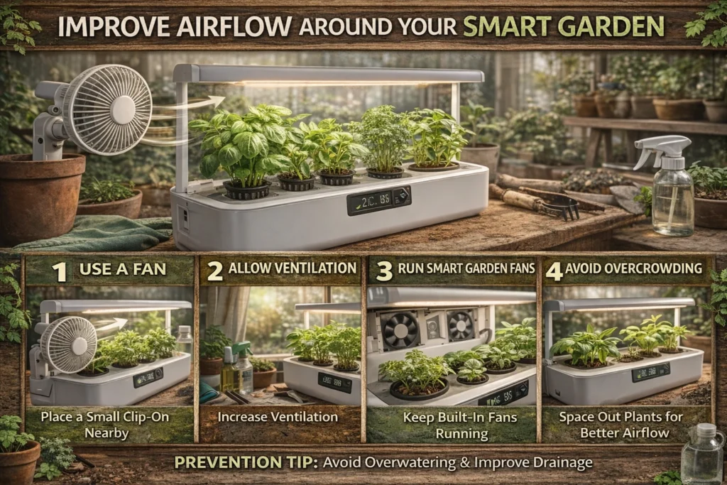 Improve Airflow Around Your Smart Garden