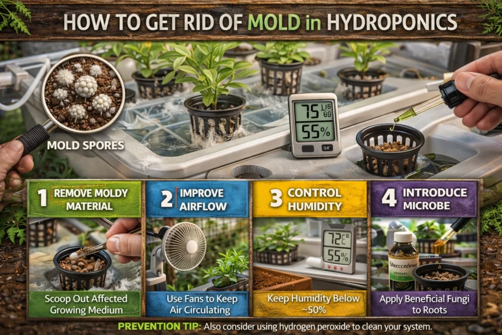 How to Get Rid of Mold in Hydroponics