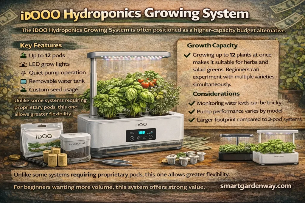 iDOO Hydroponics Growing System