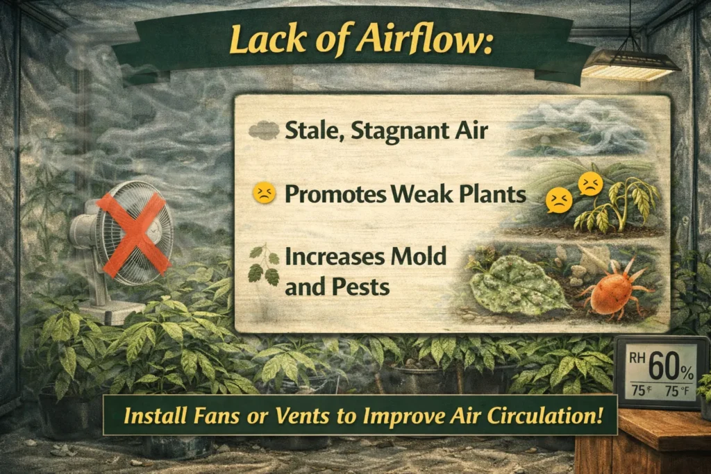 Lack of Airflow