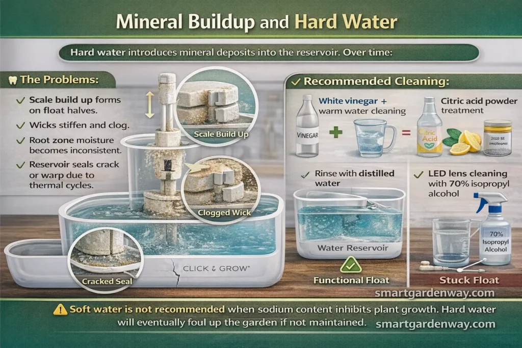 Mineral Buildup and Hard Water