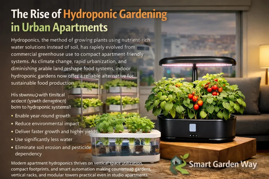 The Rise of Hydroponic Gardening in Urban Apartments