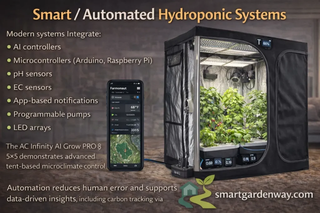 Smart / Automated Hydroponic Systems