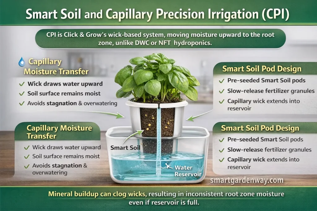 Smart Soil and Capillary Precision Irrigation (CPI)