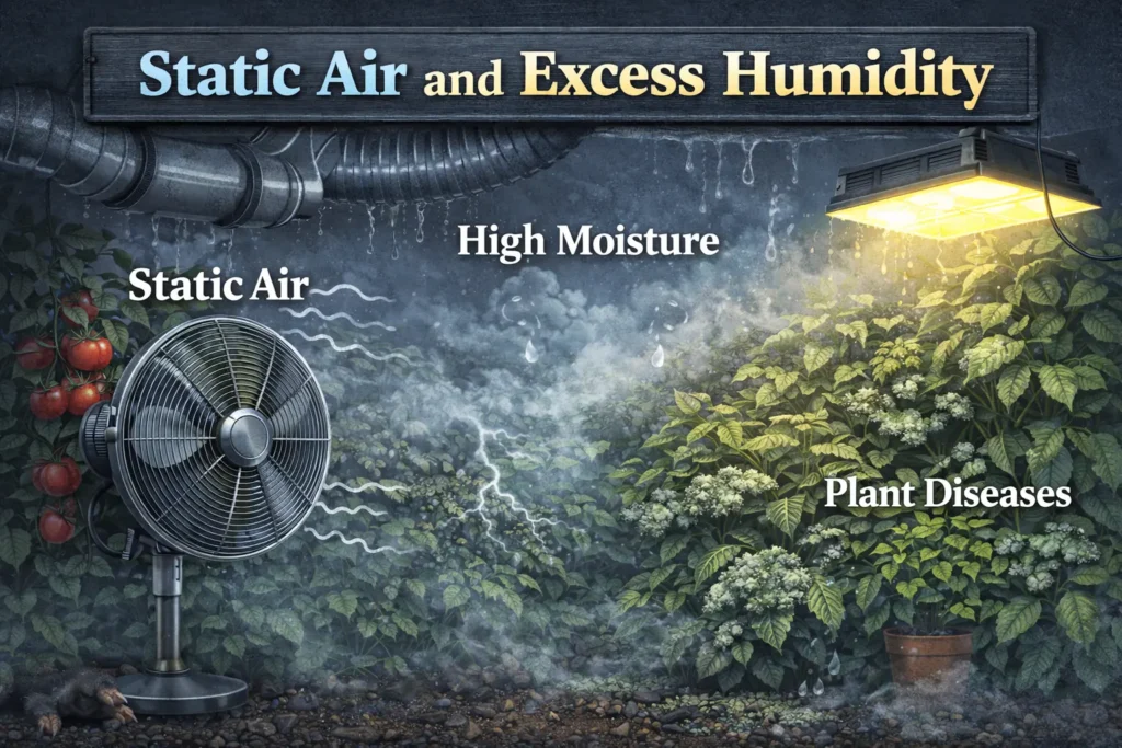 Static Air and Excess Humidity