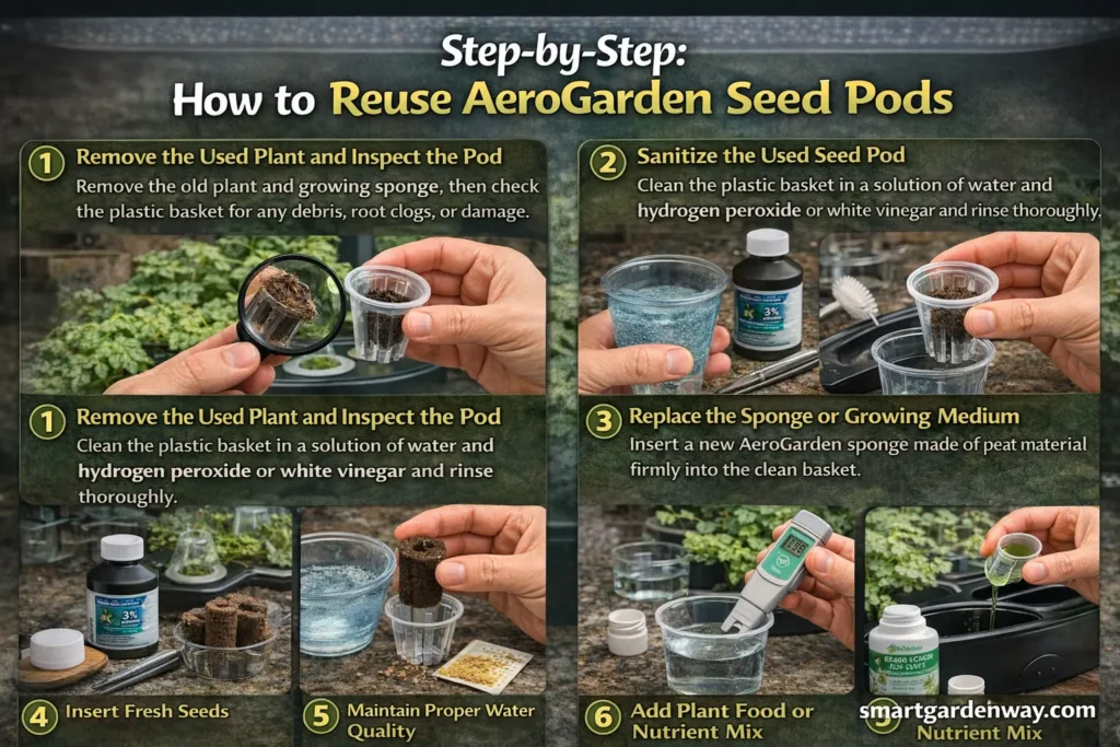 Step-by-Step: How to Reuse AeroGarden Seed Pods