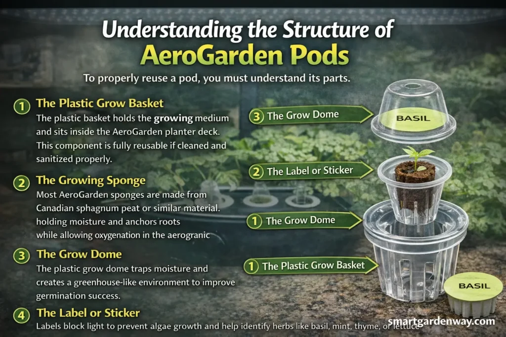 Structure of AeroGarden Pods