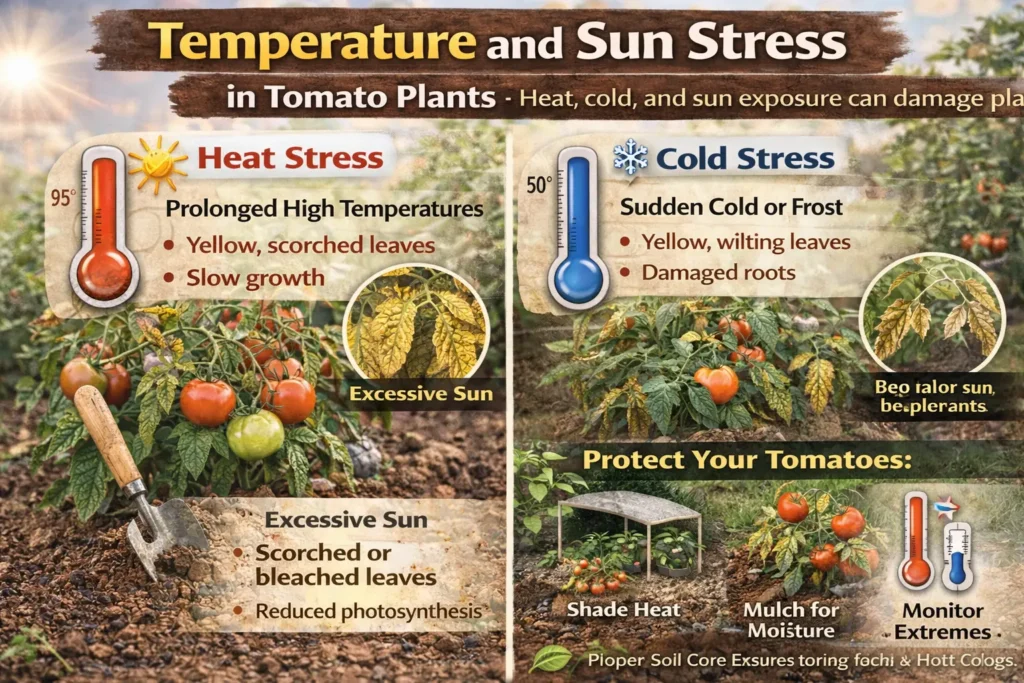 Temperature and Sun Stress