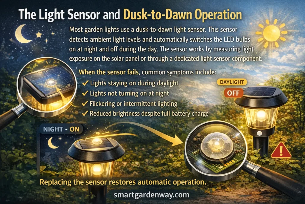The Light Sensor and Dusk-to-Dawn Operation