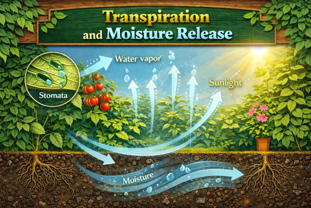 Transpiration and Moisture Release