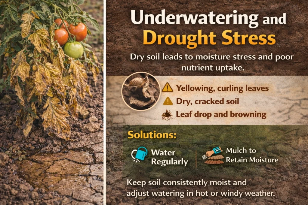 Underwatering and Drought Stress