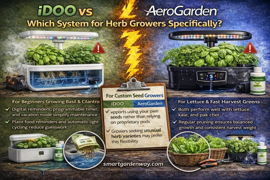 Which System for Herb Growers Specifically?