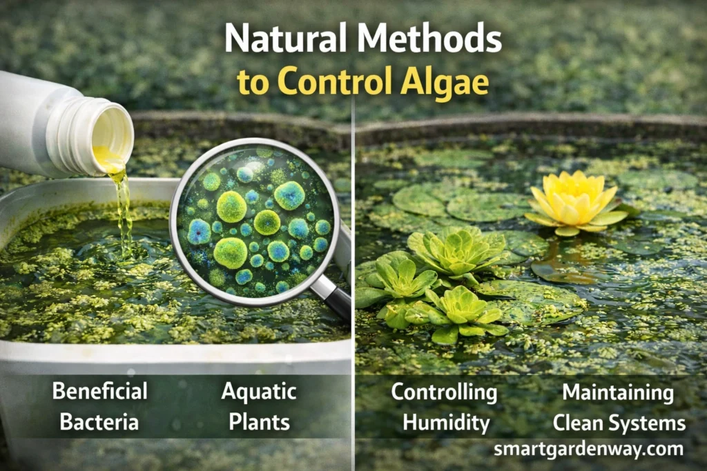 Natural Methods to Control Algae