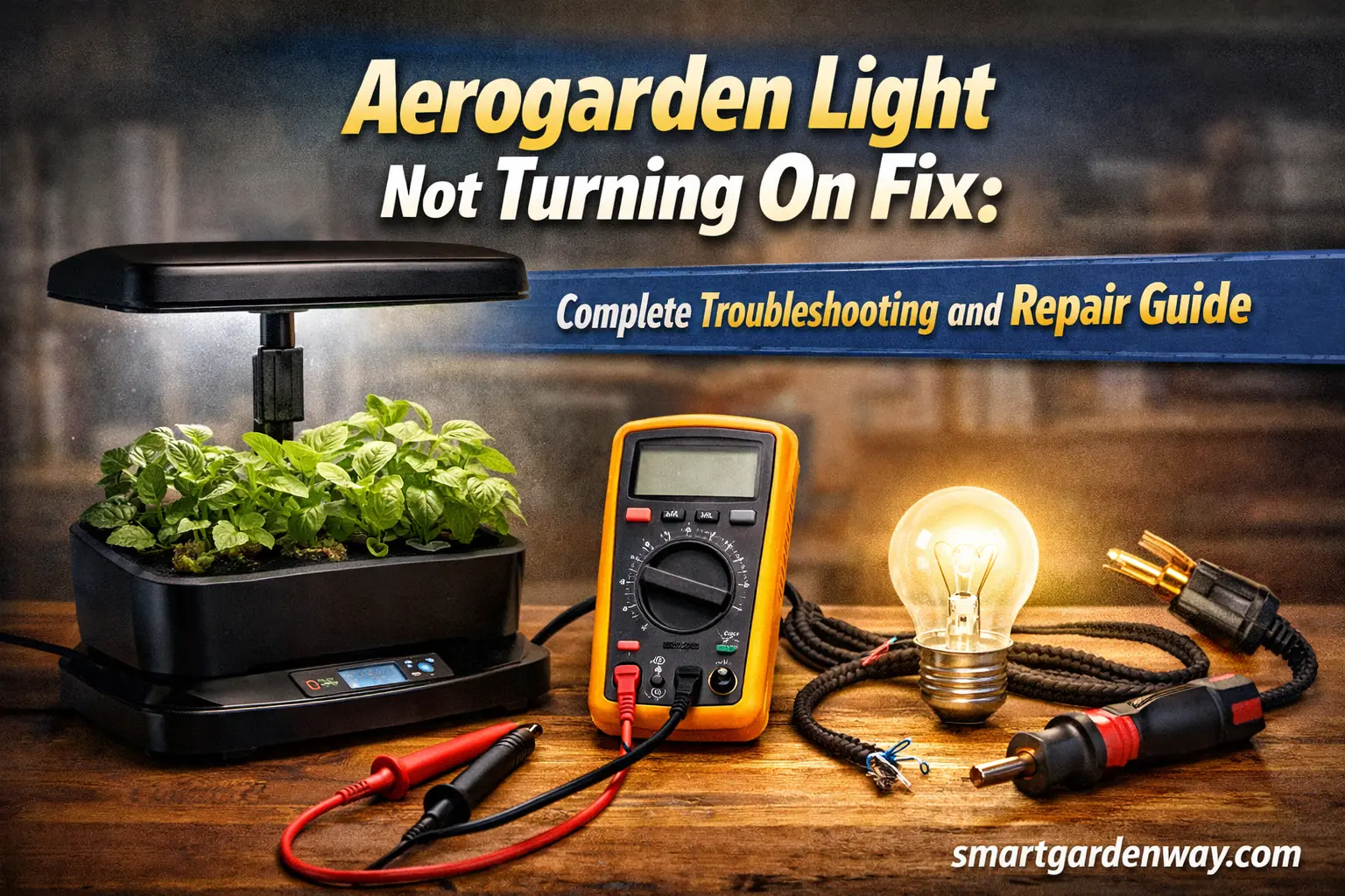 Aerogarden Light Not Turning On Fix