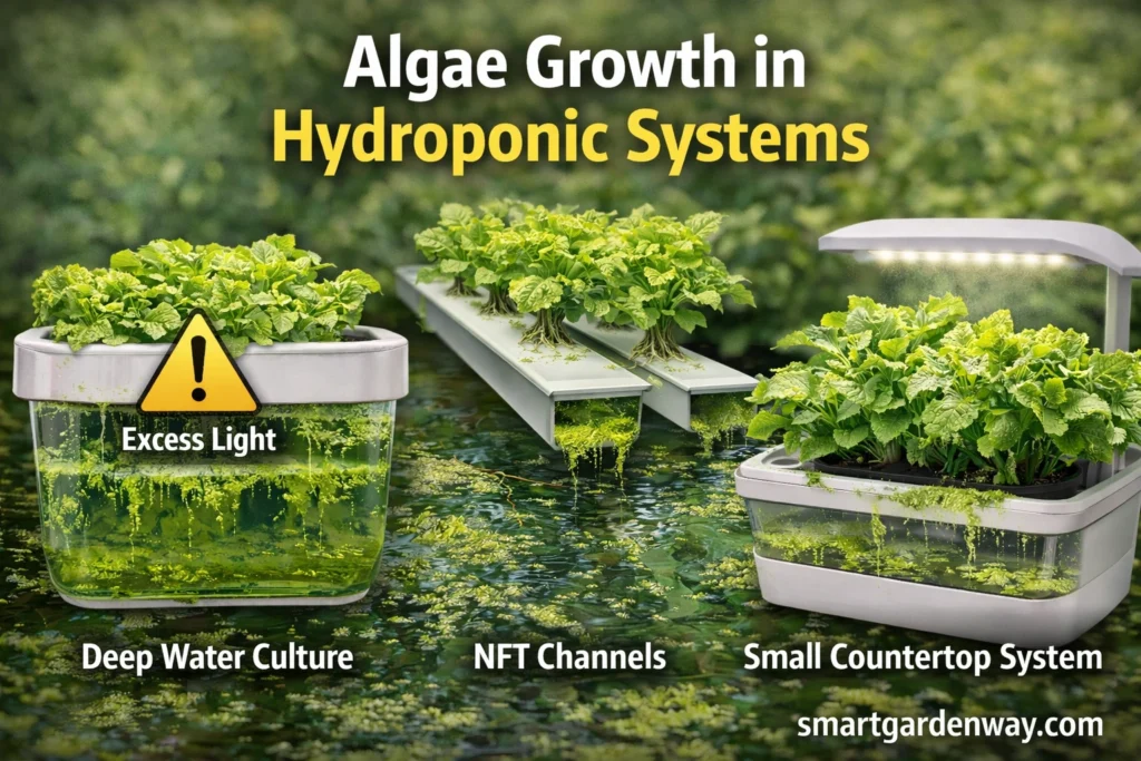 Algae Growth in Hydroponic Systems