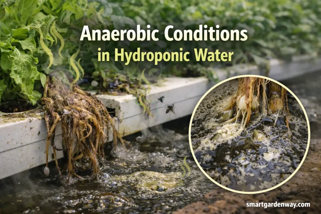 Anaerobic Conditions in Hydroponic Water