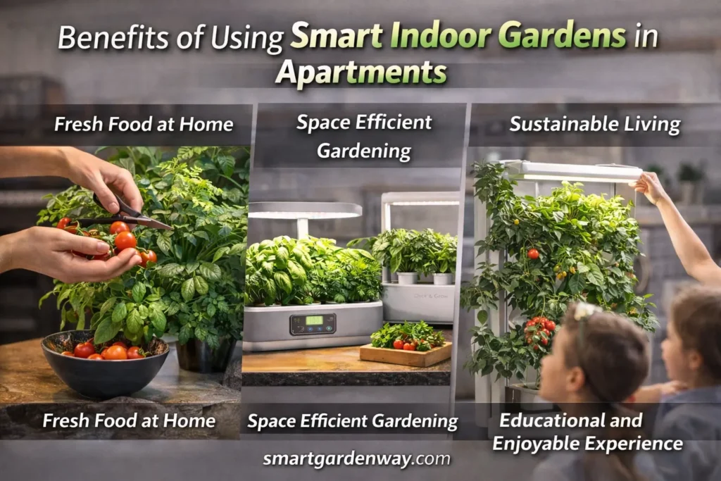 Benefits of Using Smart Indoor Gardens in Apartments