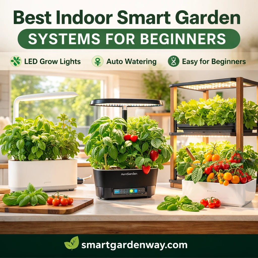 Best Indoor Smart Garden Systems for Beginners
