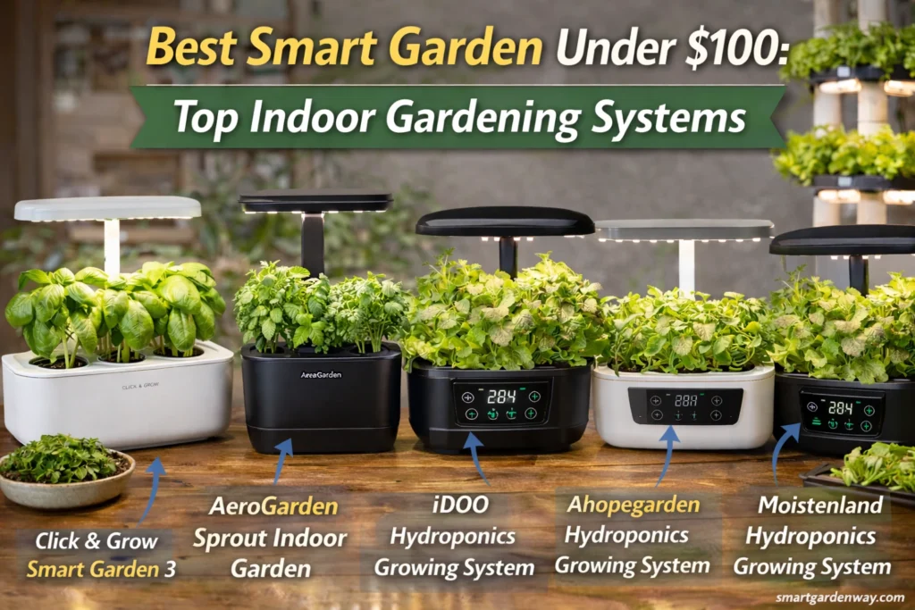 Best Smart Garden Under $100: Top Indoor Gardening Systems