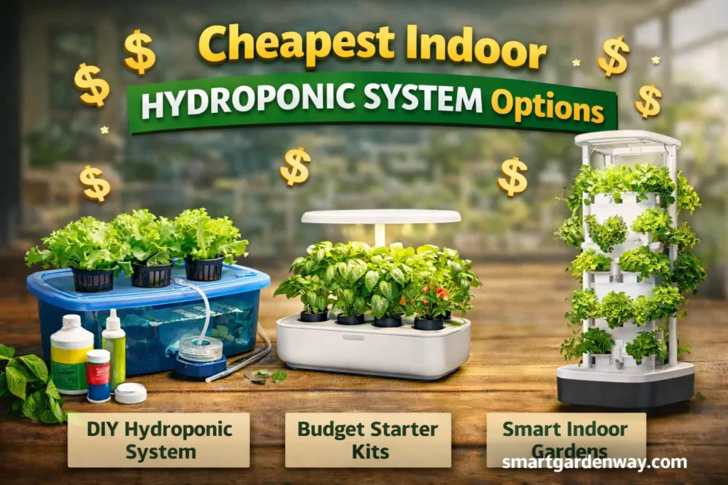 Cheapest Indoor Hydroponic System Options
