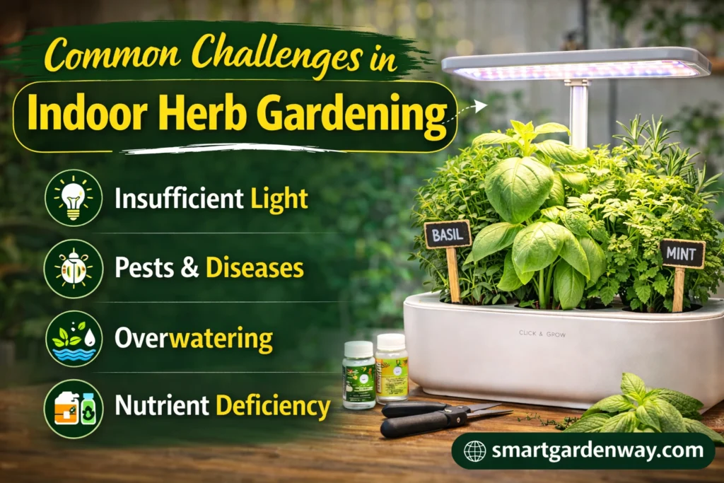 Common Challenges in Indoor Herb Gardening