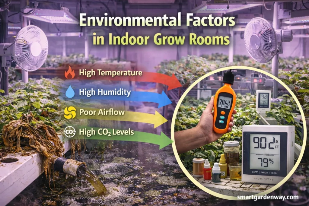 Environmental Factors in Indoor Grow Rooms