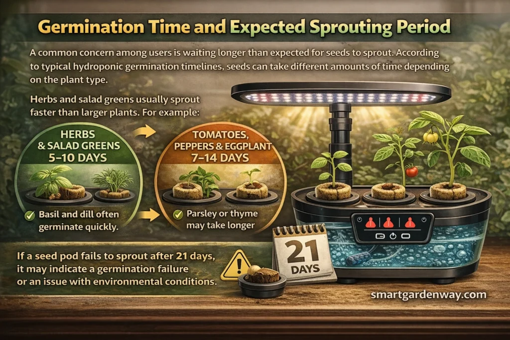 Germination Time and Expected Sprouting Period