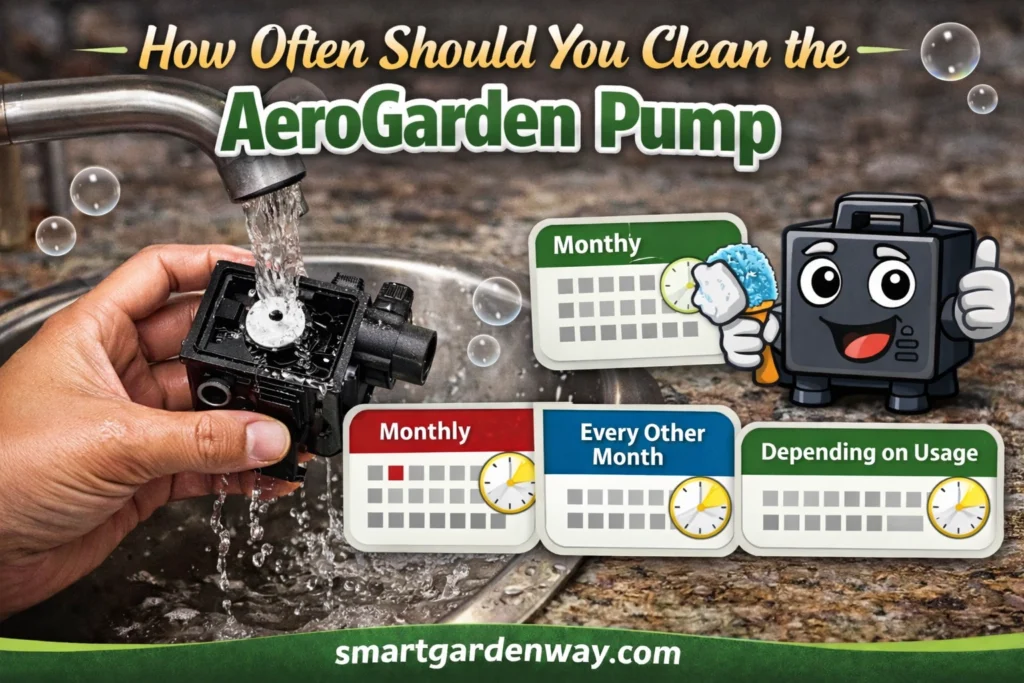 How Often Should You Clean the AeroGarden Pump