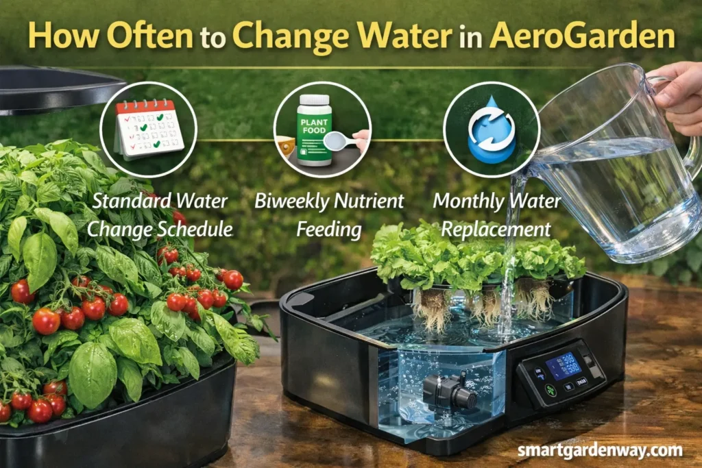 How Often to Change Water in AeroGarden