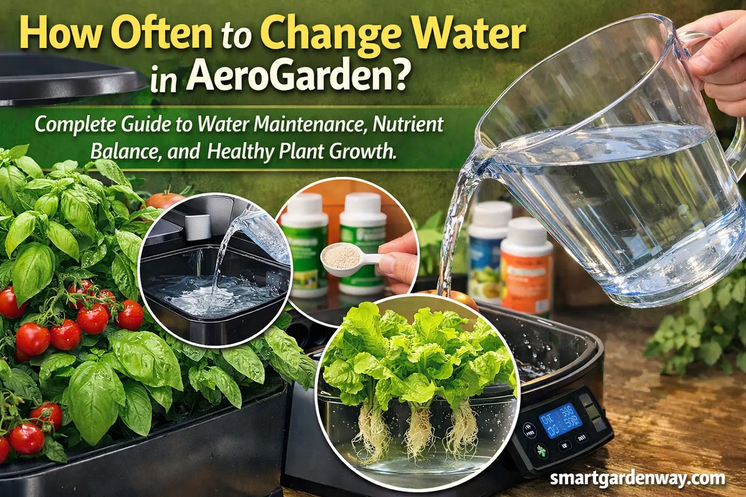 How Often to Change Water in AeroGarden