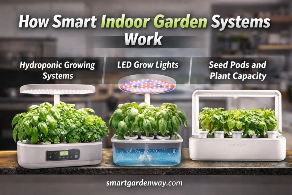 How Smart Indoor Garden Systems Work