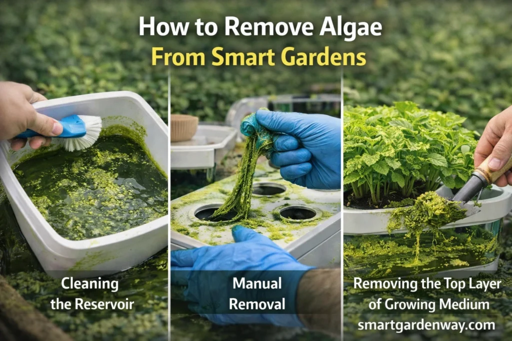 How to Remove Algae From Smart Gardens
