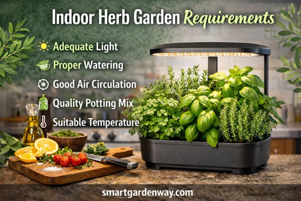 Indoor Herb Garden Requirements