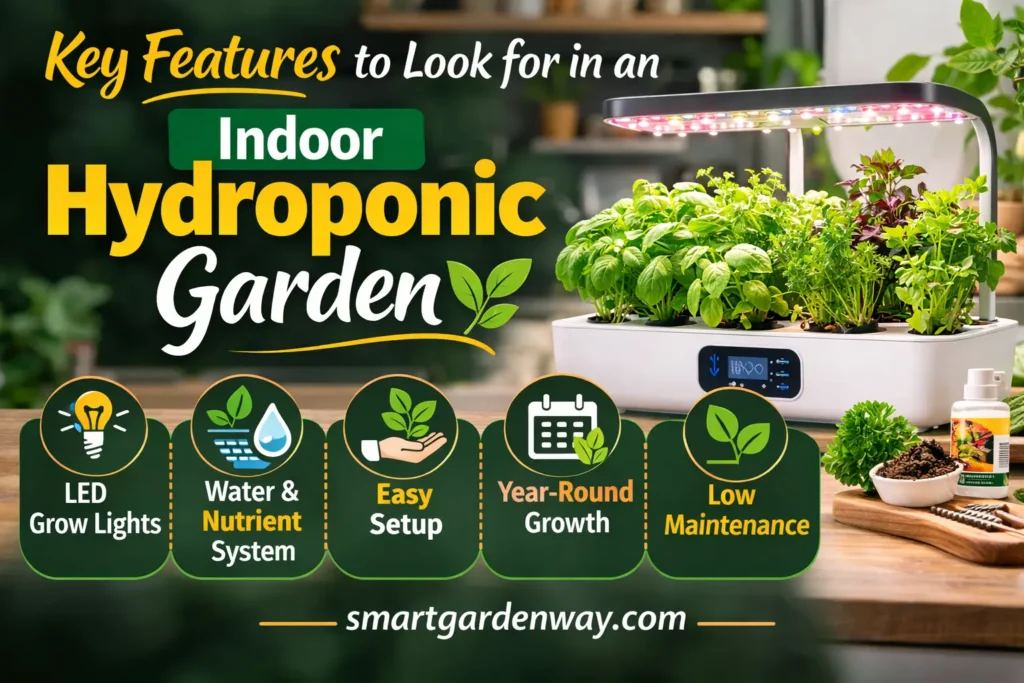 Key Features to Look for in an Indoor Hydroponic Garden