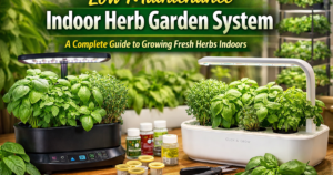 Low Maintenance Indoor Herb Garden System