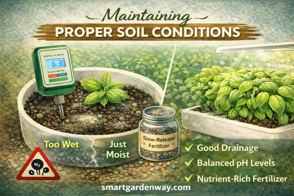 Maintaining Proper Soil Conditions