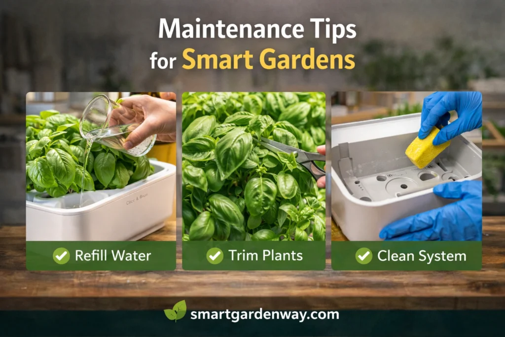 Maintenance Tips for Smart Gardens
